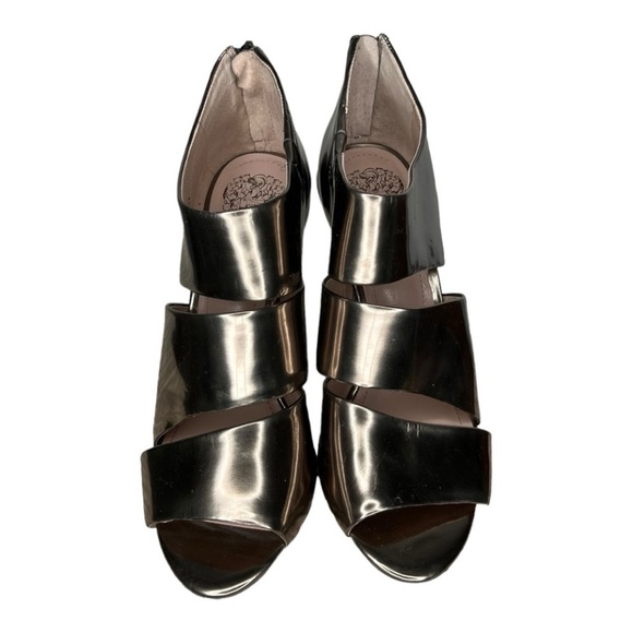 Vince Camuto Shoes - Elegant Black and Silver Women's Sandals Vince Camut
